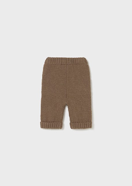 Pantalon largo tricot         Cacao