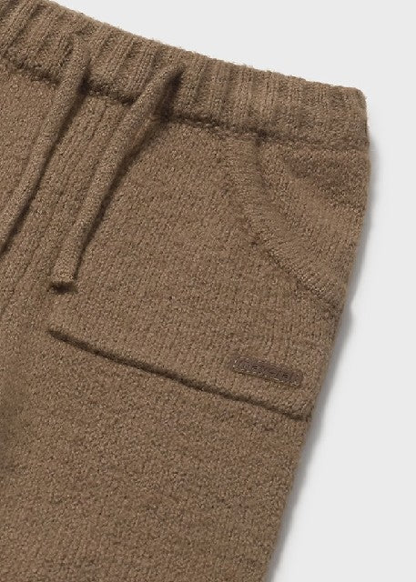 Pantalon largo tricot         Cacao