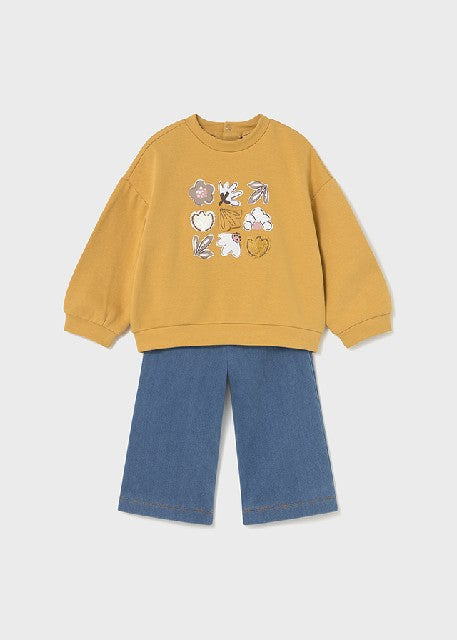 Conj. pantalon largo          Miel