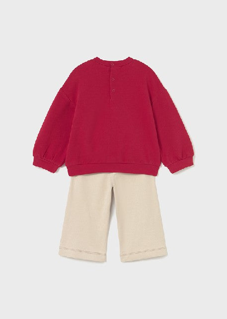 Conj. pantalon largo          Rojo