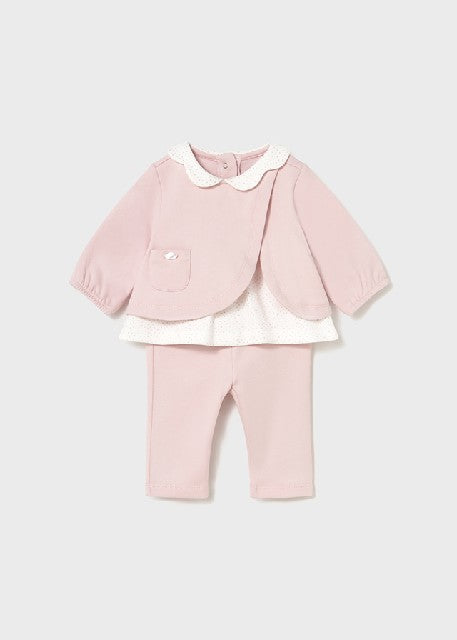 Conj. leggings felpa          Rosa