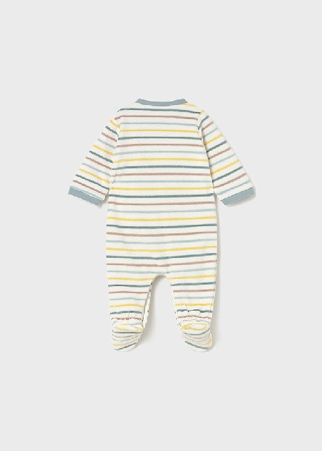 Pelele tundosado rayas        Hielo