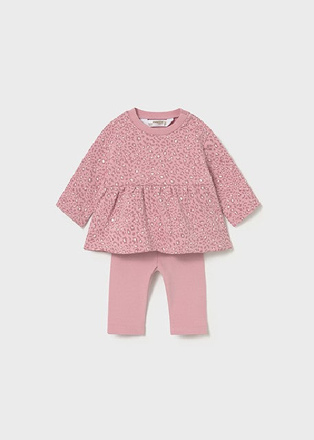 Conj. leggings 4 piezas       Orquidea