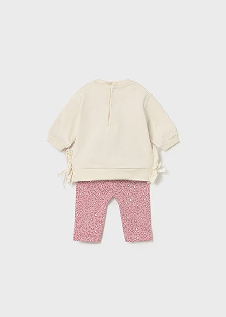 Conj. leggings 4 piezas       Orquidea