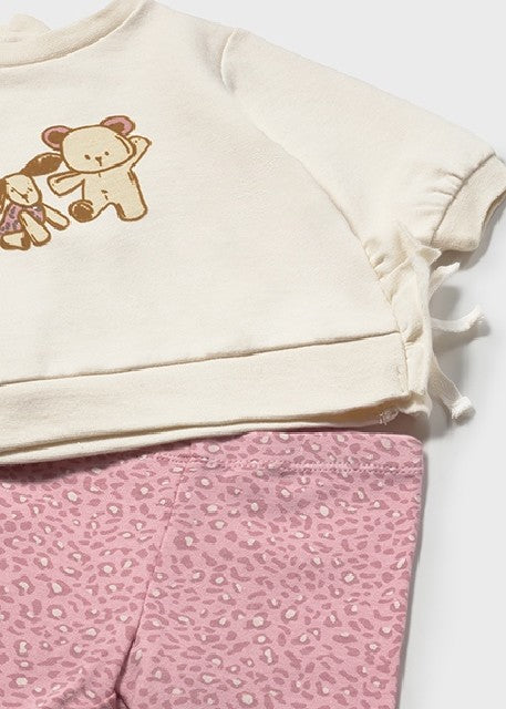 Conj. leggings 4 piezas       Orquidea