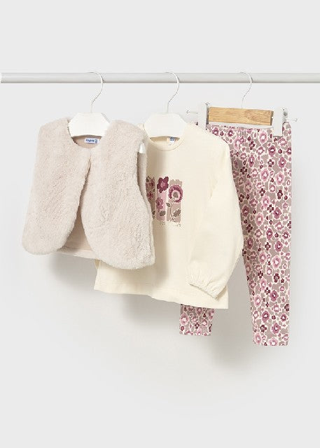 Conj. leggings 3 piezas       Cuarzo