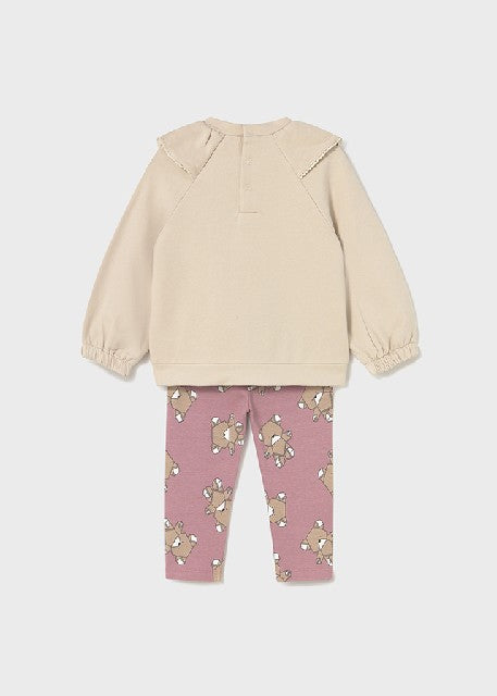 Conj. leggings pullover       Orquidea