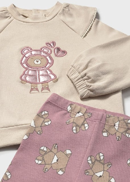 Conj. leggings pullover       Orquidea