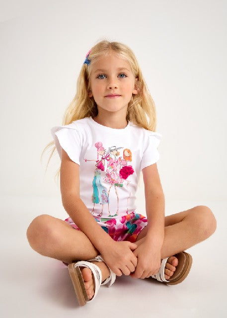 Camiseta m/c aplicaciones