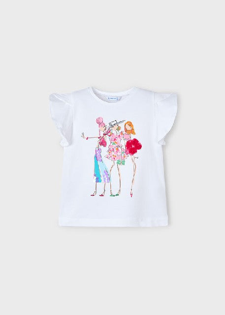 Camiseta m/c aplicaciones