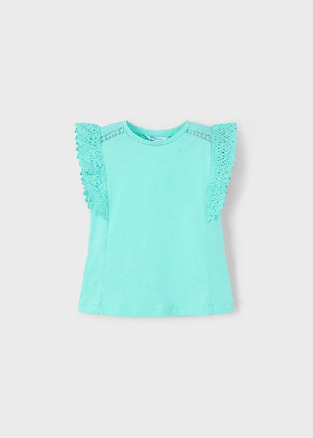 Camiseta m/c crochet