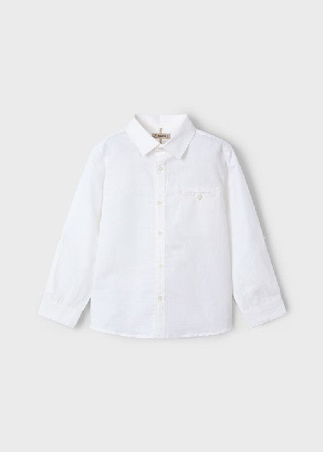 Camisa m/l lino