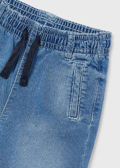 Pantalon soft denim jogger