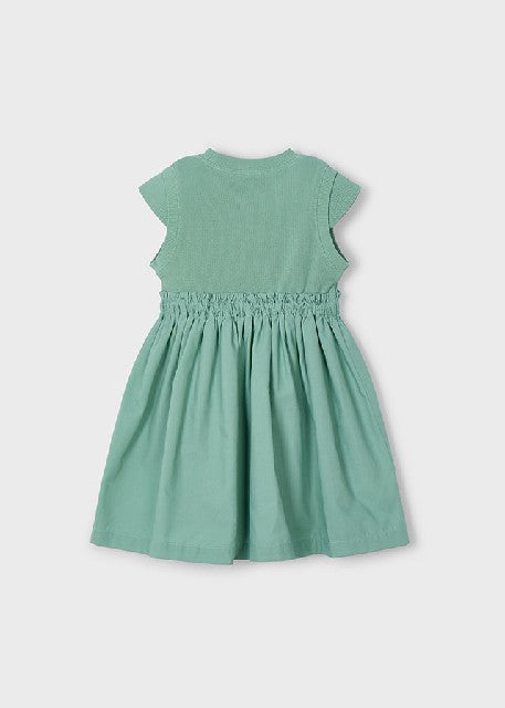 Vestido combinado canale