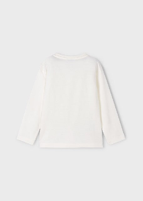 Camiseta m/l lenticular hd    Nata