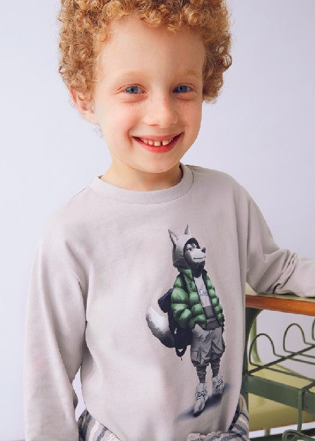 Camiseta m/l =wolf=           Humo