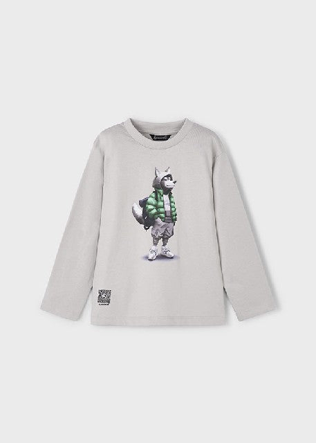 Camiseta m/l =wolf=           Humo