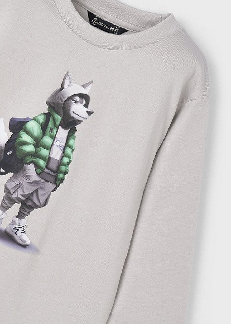 Camiseta m/l =wolf=           Humo