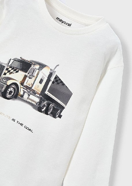 Camiseta m/l =truck=          Nata