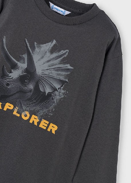 Camiseta m/l =explorer=       Pizarra