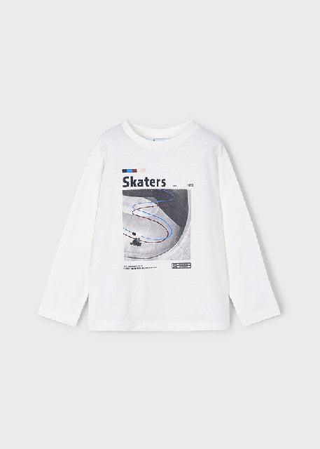 Set 2 camisetas m/l           Nata-marin