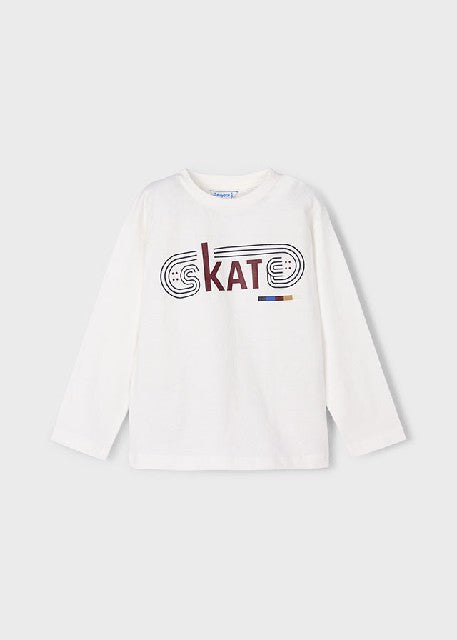 Camiseta m/l skate            Nata