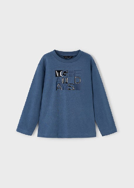 Camiseta m/l =great days=     Acero