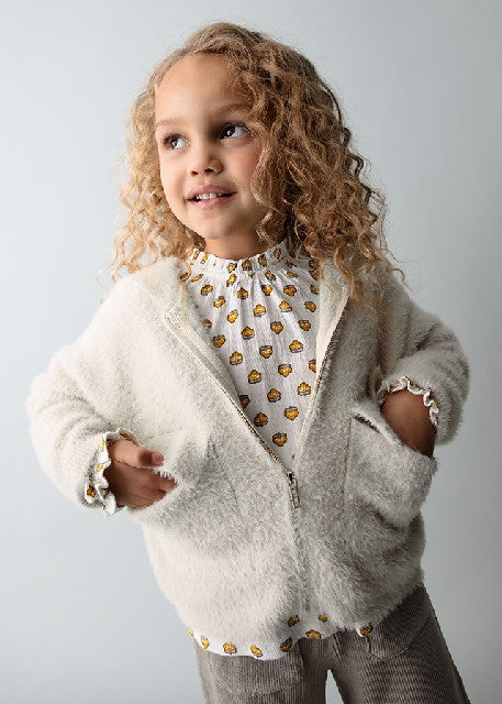 Canguro tricot pelo           Almendra