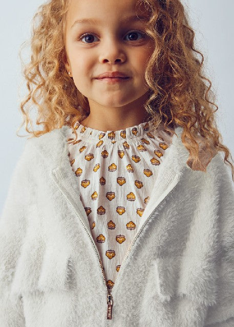 Canguro tricot pelo           Almendra