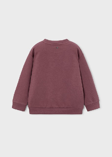 Pullover =great days=         Ciruela