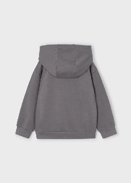 Pullover print relieve        Gris