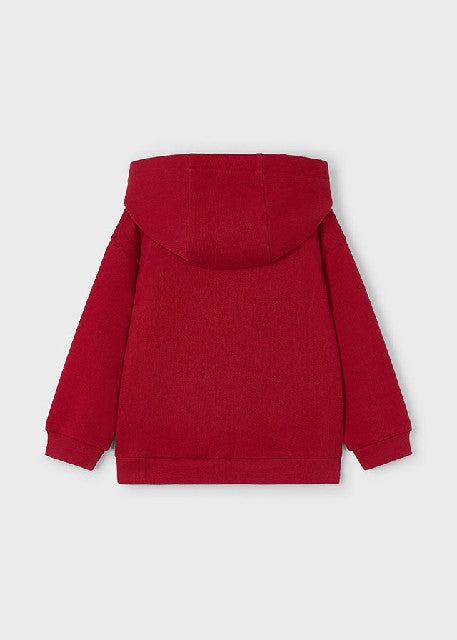 Pullover print relieve        Rojo