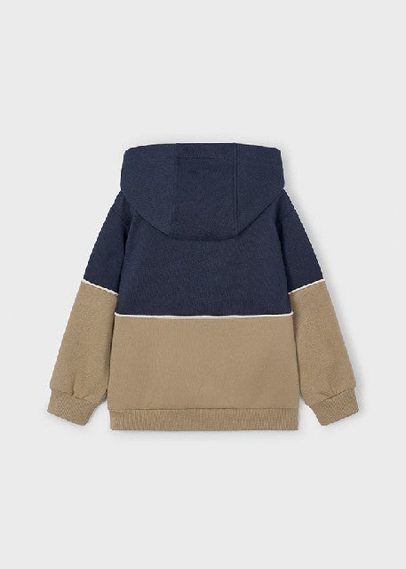 Pullover color block          Marino