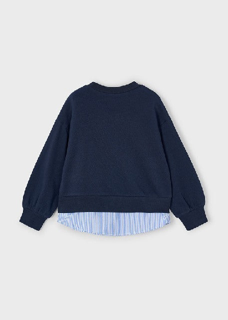 Pullover faldon               Marino