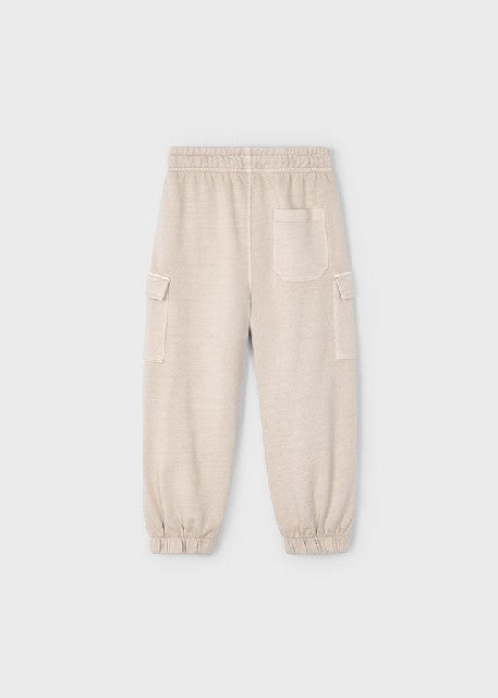 Pantalon punto parachute      Vison