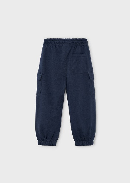 Pantalon punto parachute      Marino