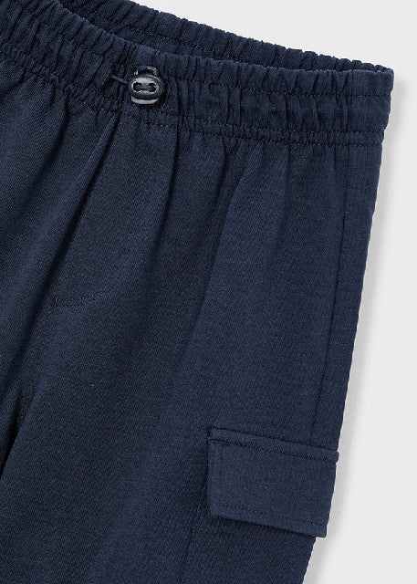 Pantalon punto parachute      Marino