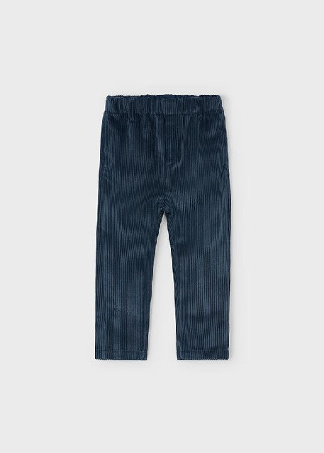 Pantalon jogger pana          Marino