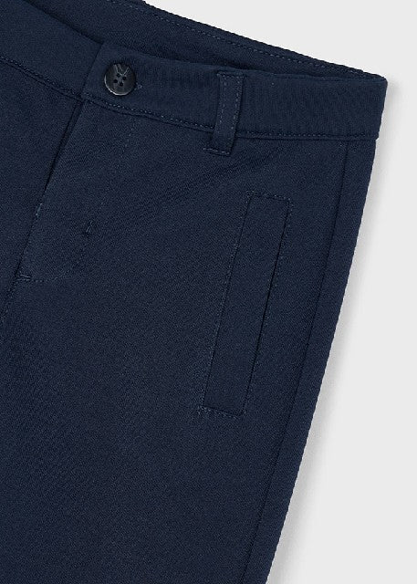Pantalon chino interlock      Marino