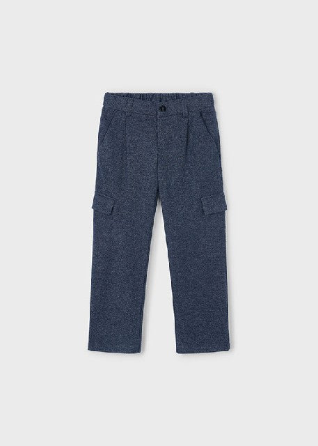 Pantalon cargo formal         Marino