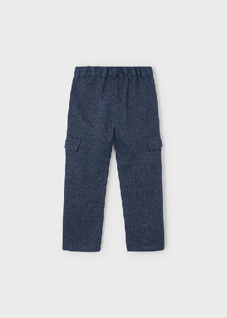 Pantalon cargo formal         Marino