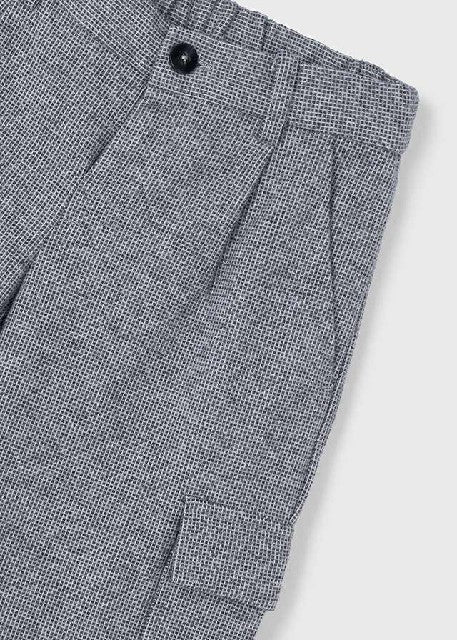 Pantalon cargo formal         Niebla
