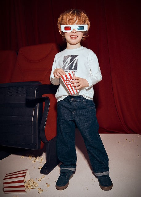 Pantalon soft denim 5b        Dark