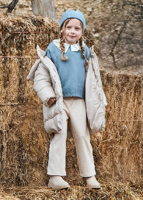 Pantalon punto pinzas         Beige