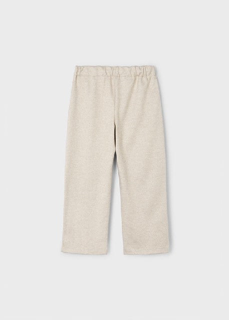 Pantalon punto pinzas         Beige