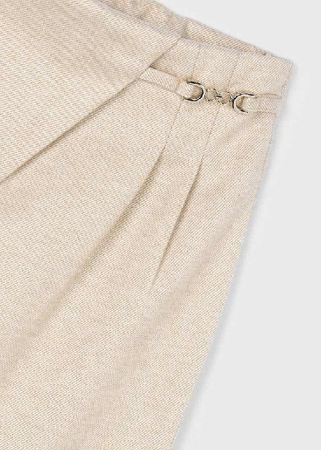 Pantalon punto pinzas         Beige