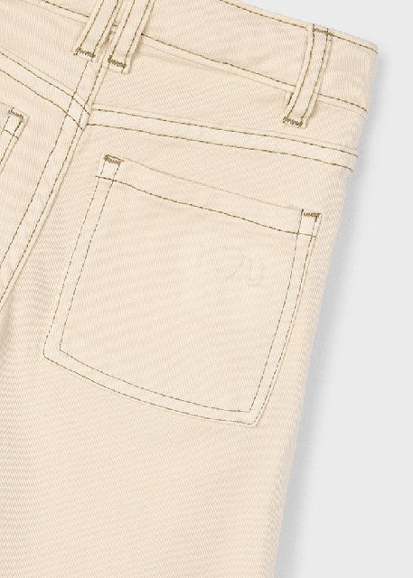 Pantalon sarga marine         Almendra