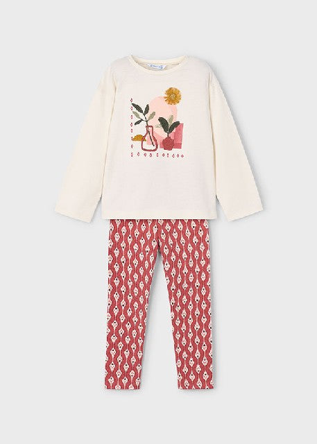 Conj. leggings estampado      Tandoori