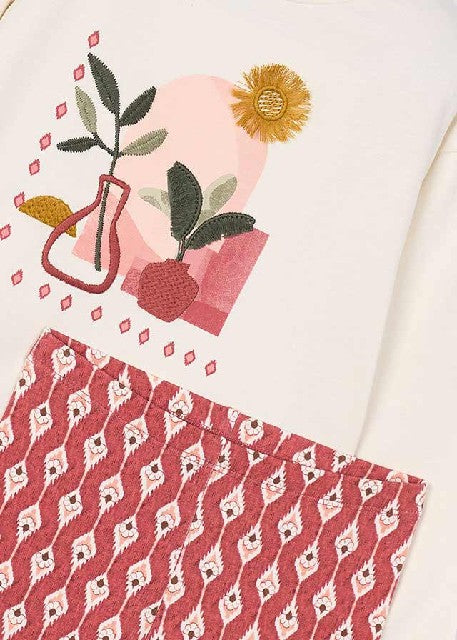 Conj. leggings estampado      Tandoori