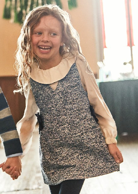 Vestido pichi combinado       Oceano